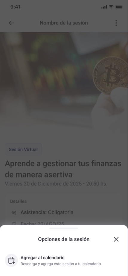 Pantalla de configuraciones