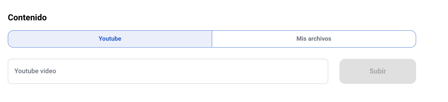 Configuração de uma lição do tipo vídeo