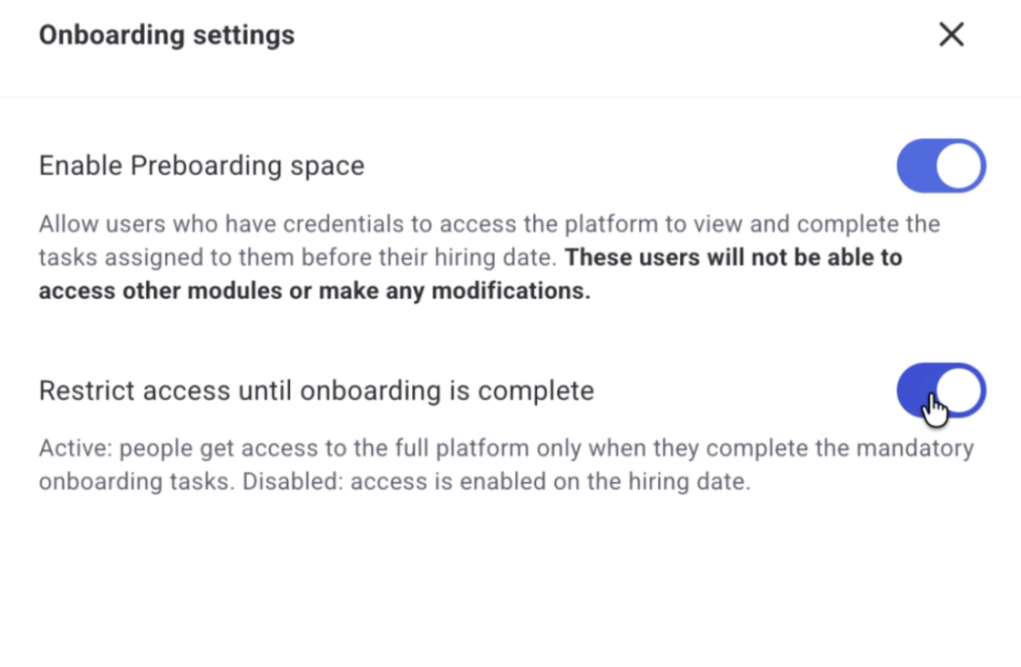 Apps Onboarding